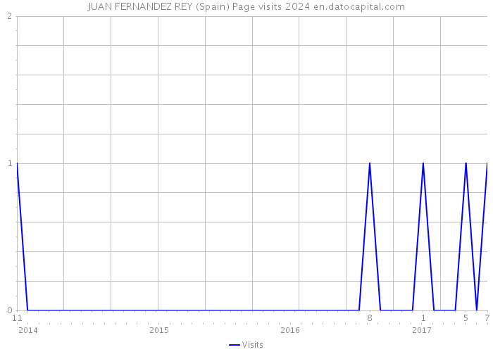 JUAN FERNANDEZ REY (Spain) Page visits 2024 