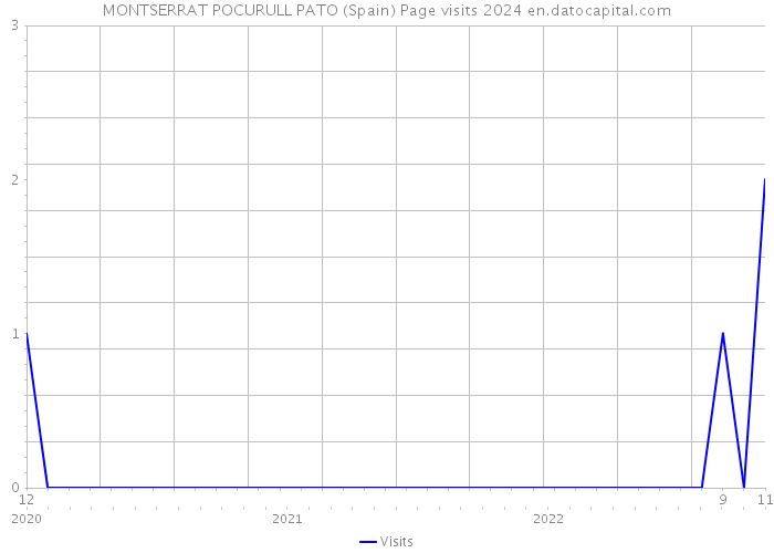 MONTSERRAT POCURULL PATO (Spain) Page visits 2024 