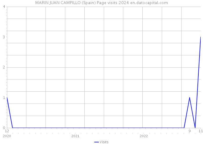 MARIN JUAN CAMPILLO (Spain) Page visits 2024 