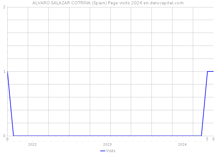 ALVARO SALAZAR COTRINA (Spain) Page visits 2024 