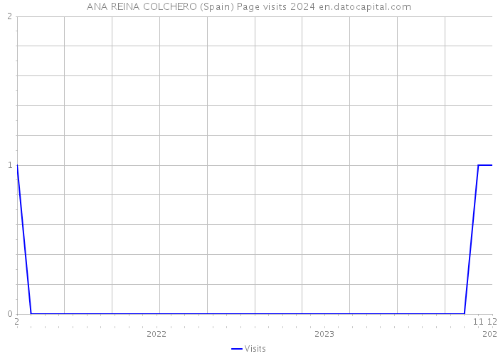 ANA REINA COLCHERO (Spain) Page visits 2024 