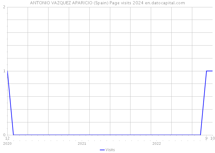 ANTONIO VAZQUEZ APARICIO (Spain) Page visits 2024 