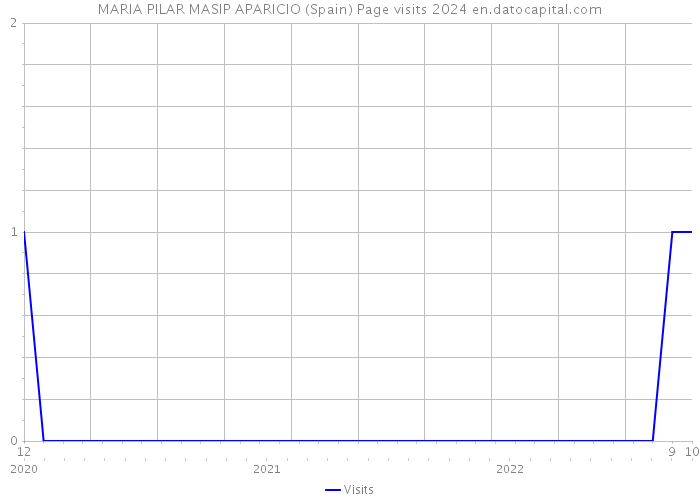 MARIA PILAR MASIP APARICIO (Spain) Page visits 2024 