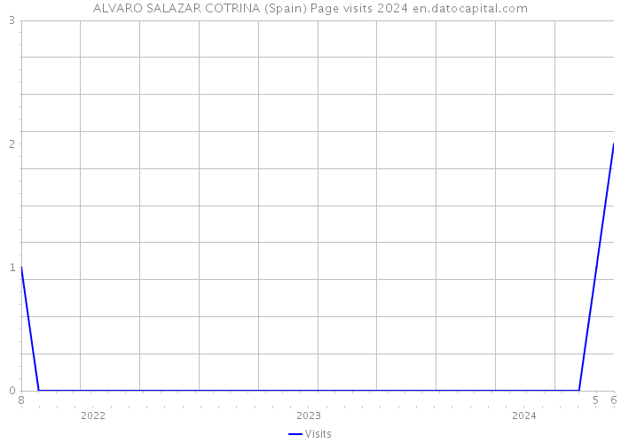ALVARO SALAZAR COTRINA (Spain) Page visits 2024 