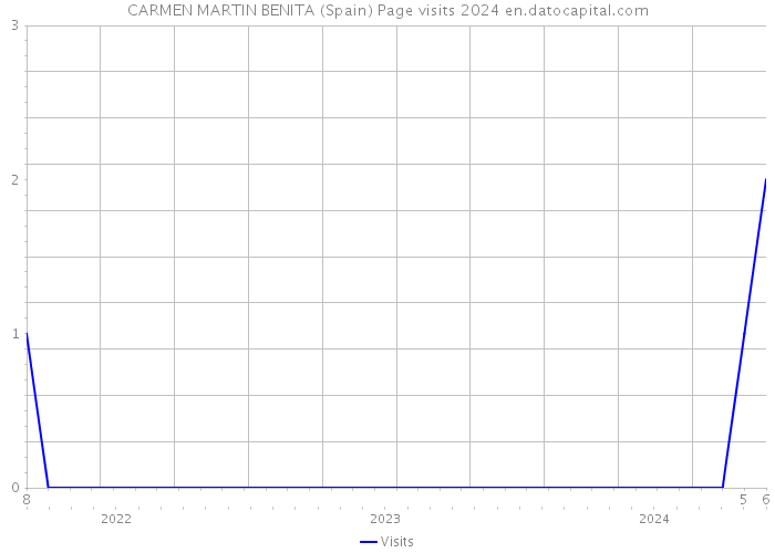 CARMEN MARTIN BENITA (Spain) Page visits 2024 