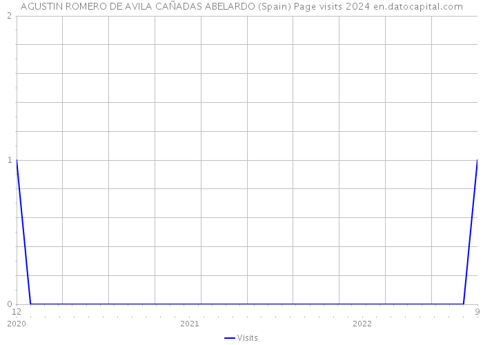 AGUSTIN ROMERO DE AVILA CAÑADAS ABELARDO (Spain) Page visits 2024 