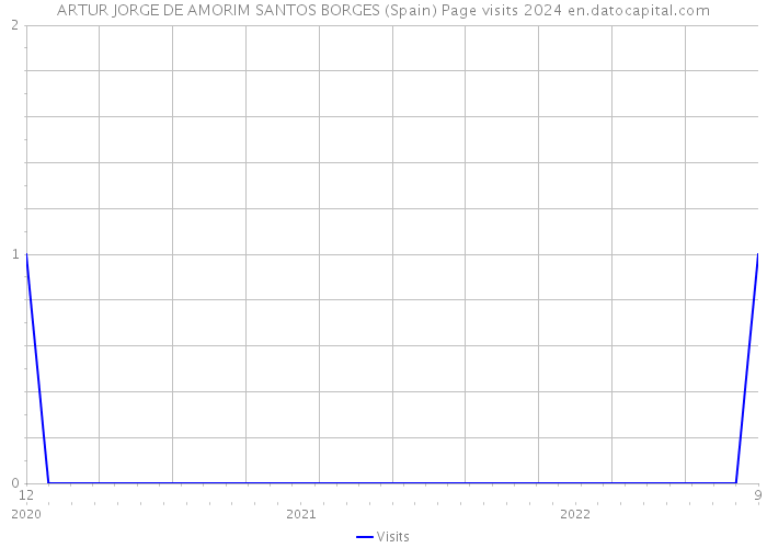 ARTUR JORGE DE AMORIM SANTOS BORGES (Spain) Page visits 2024 