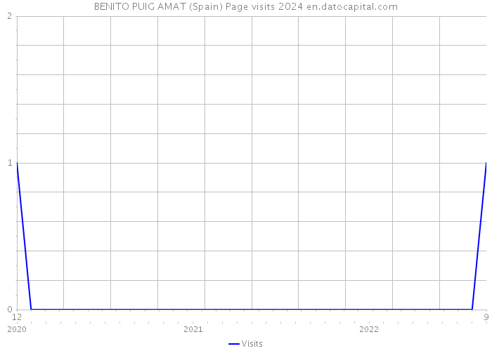 BENITO PUIG AMAT (Spain) Page visits 2024 