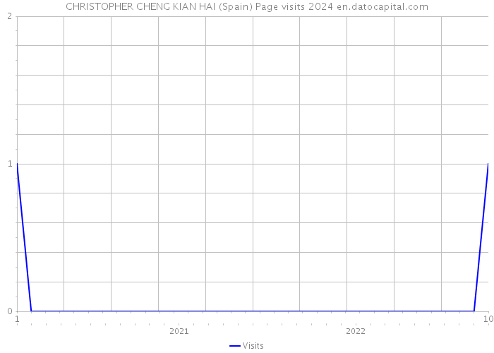 CHRISTOPHER CHENG KIAN HAI (Spain) Page visits 2024 