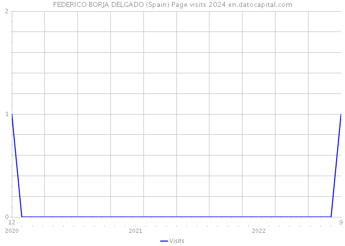 FEDERICO BORJA DELGADO (Spain) Page visits 2024 