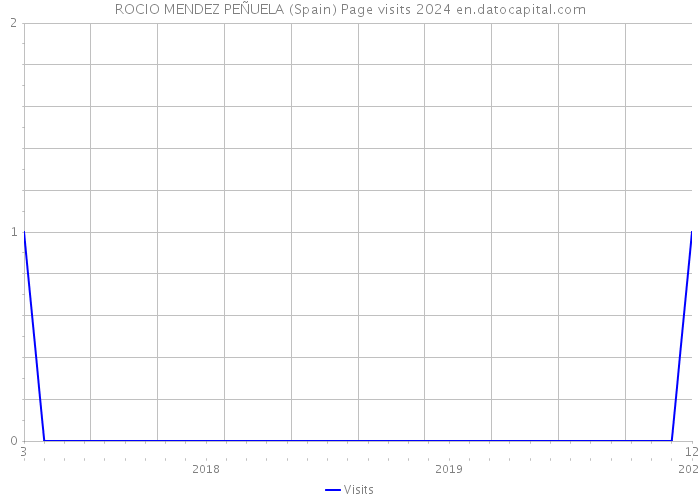 ROCIO MENDEZ PEÑUELA (Spain) Page visits 2024 