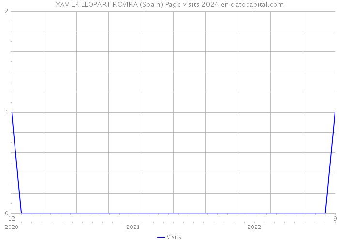 XAVIER LLOPART ROVIRA (Spain) Page visits 2024 
