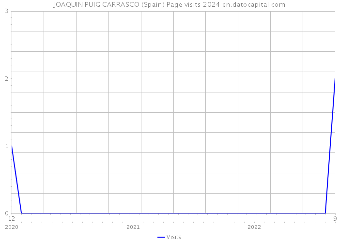 JOAQUIN PUIG CARRASCO (Spain) Page visits 2024 