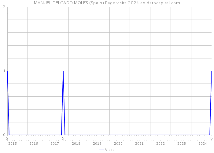 MANUEL DELGADO MOLES (Spain) Page visits 2024 