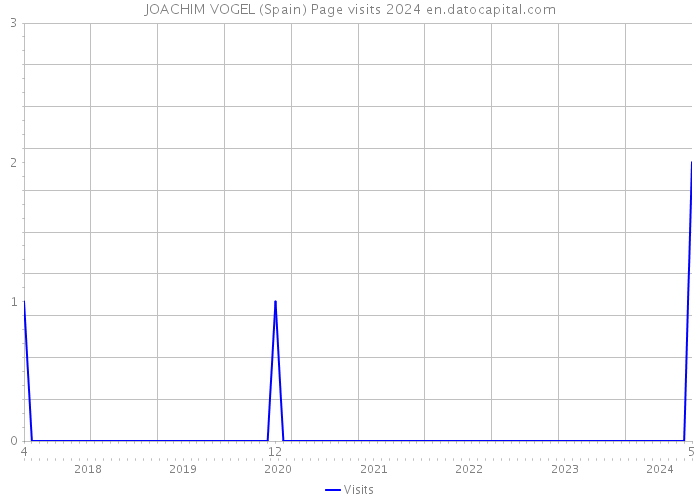 JOACHIM VOGEL (Spain) Page visits 2024 