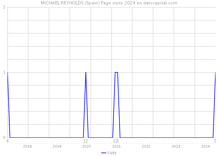 MICHAEL REYNOLDS (Spain) Page visits 2024 