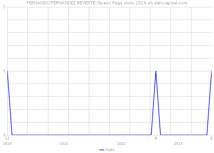 FERNANDO FERNANDEZ REVERTE (Spain) Page visits 2024 