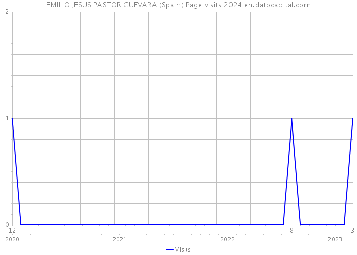 EMILIO JESUS PASTOR GUEVARA (Spain) Page visits 2024 