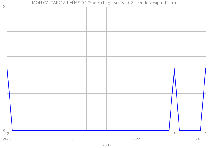 MONICA GARCIA PEÑASCO (Spain) Page visits 2024 