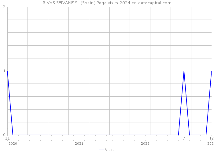 RIVAS SEIVANE SL (Spain) Page visits 2024 