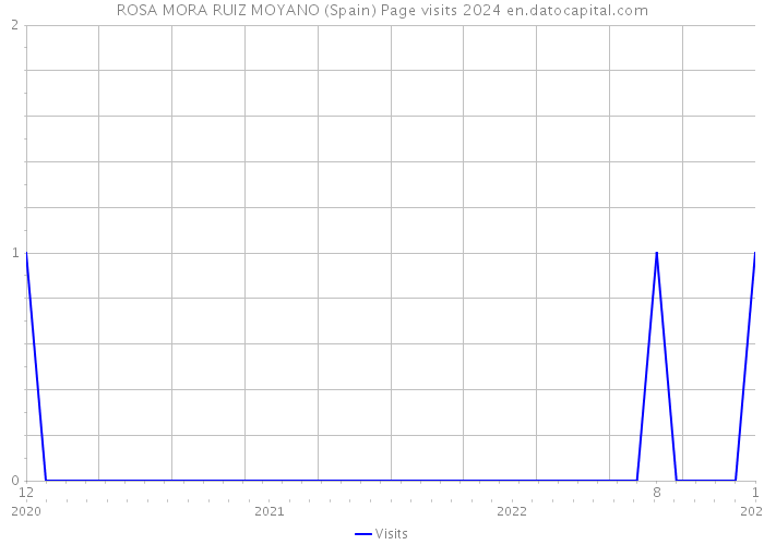 ROSA MORA RUIZ MOYANO (Spain) Page visits 2024 