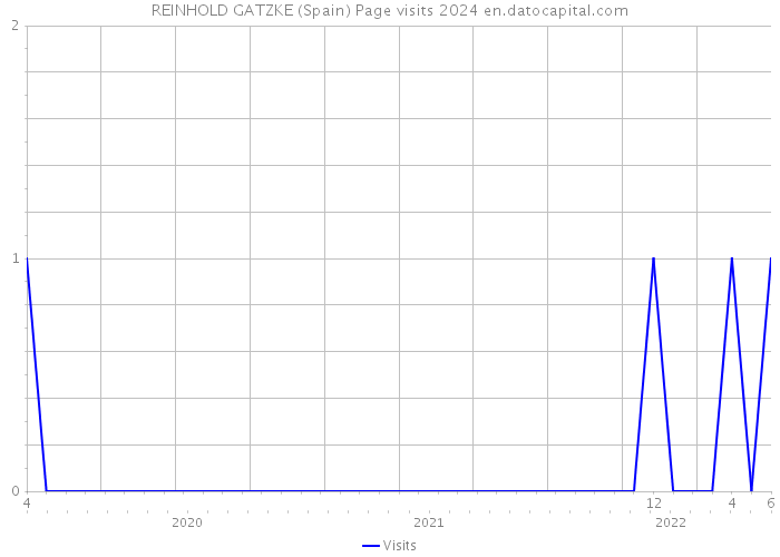 REINHOLD GATZKE (Spain) Page visits 2024 