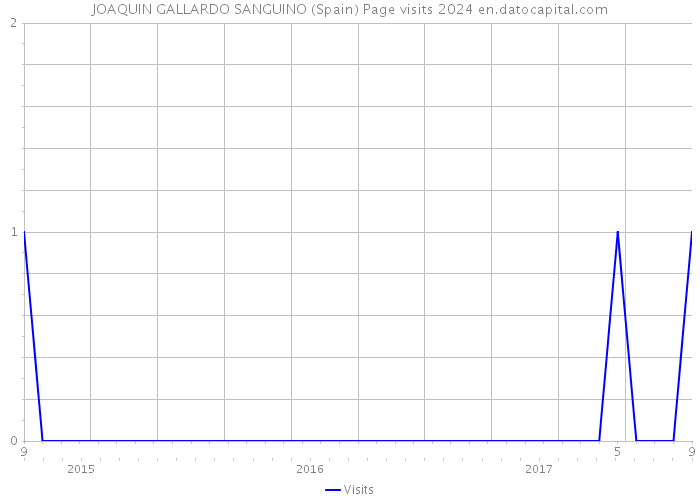 JOAQUIN GALLARDO SANGUINO (Spain) Page visits 2024 