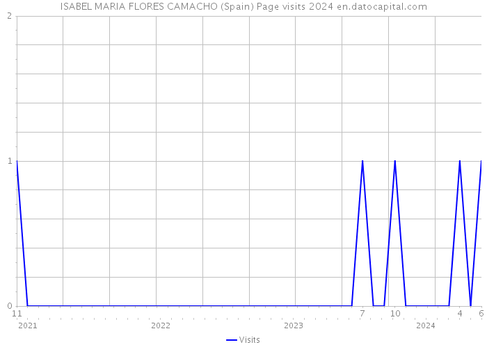 ISABEL MARIA FLORES CAMACHO (Spain) Page visits 2024 