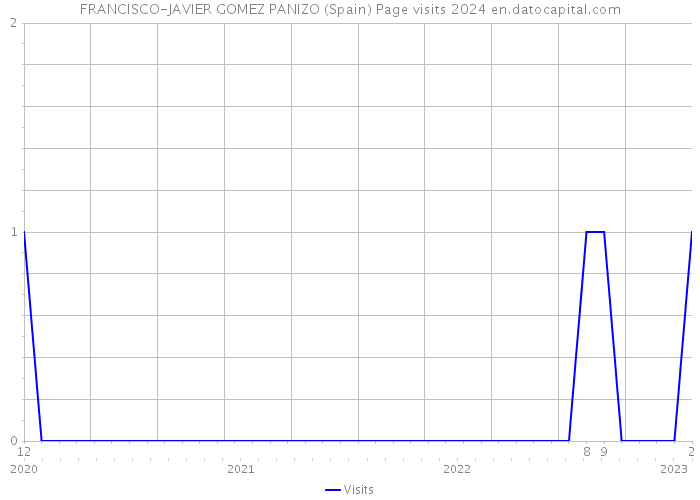 FRANCISCO-JAVIER GOMEZ PANIZO (Spain) Page visits 2024 