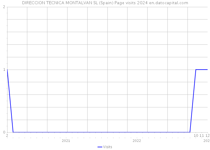 DIRECCION TECNICA MONTALVAN SL (Spain) Page visits 2024 