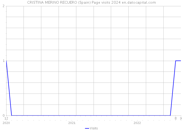 CRISTINA MERINO RECUERO (Spain) Page visits 2024 