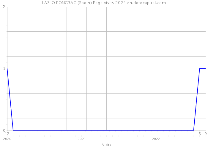 LAZLO PONGRAC (Spain) Page visits 2024 