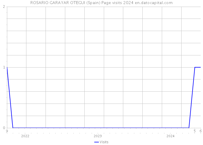 ROSARIO GARAYAR OTEGUI (Spain) Page visits 2024 