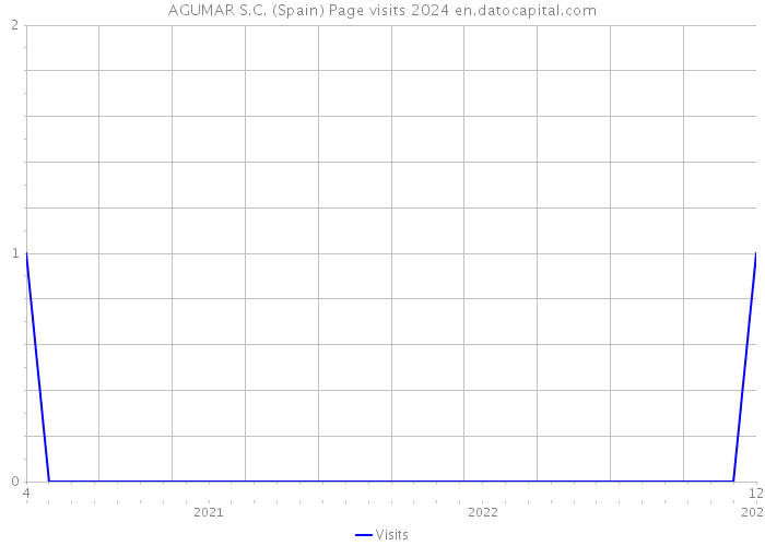 AGUMAR S.C. (Spain) Page visits 2024 
