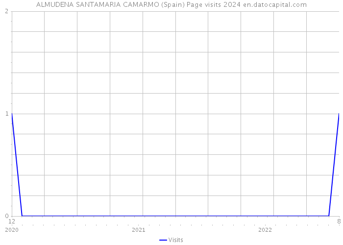 ALMUDENA SANTAMARIA CAMARMO (Spain) Page visits 2024 