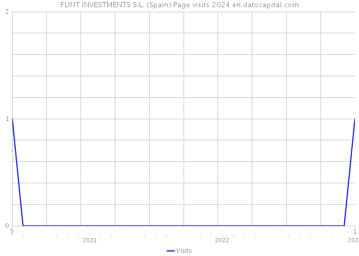 FLINT INVESTMENTS S.L. (Spain) Page visits 2024 