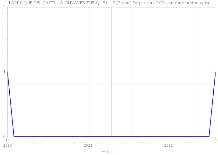 LARROQUE DEL CASTILLO OLIVARES ENRIQUE LUIS (Spain) Page visits 2024 