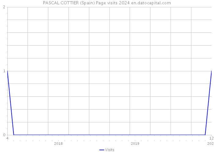 PASCAL COTTIER (Spain) Page visits 2024 