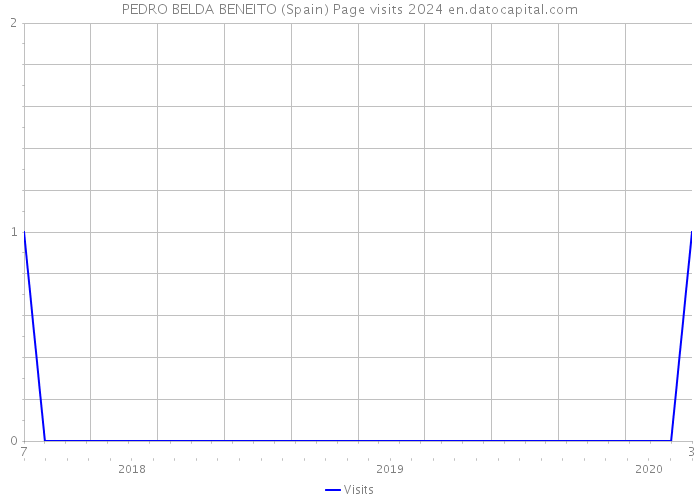 PEDRO BELDA BENEITO (Spain) Page visits 2024 