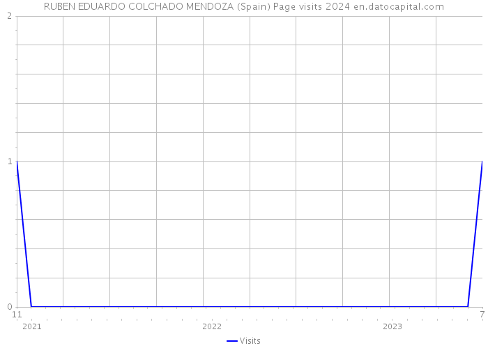RUBEN EDUARDO COLCHADO MENDOZA (Spain) Page visits 2024 