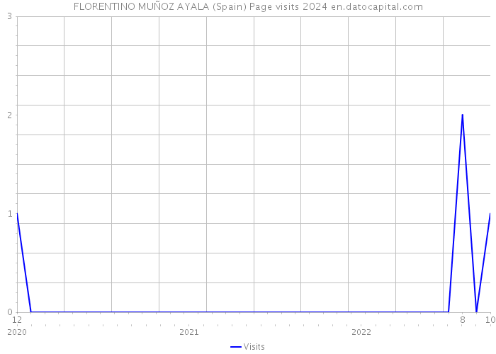 FLORENTINO MUÑOZ AYALA (Spain) Page visits 2024 