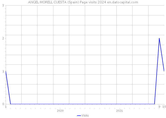 ANGEL MORELL CUESTA (Spain) Page visits 2024 