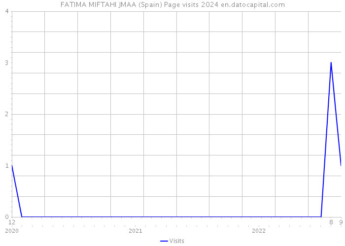 FATIMA MIFTAHI JMAA (Spain) Page visits 2024 