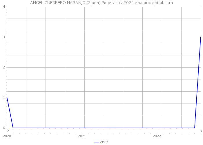 ANGEL GUERRERO NARANJO (Spain) Page visits 2024 