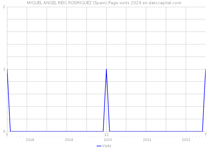 MIGUEL ANGEL REIG RODRIGUEZ (Spain) Page visits 2024 