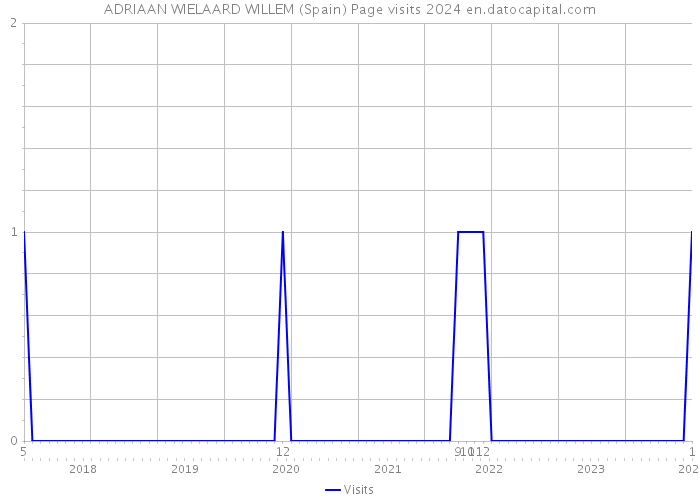 ADRIAAN WIELAARD WILLEM (Spain) Page visits 2024 