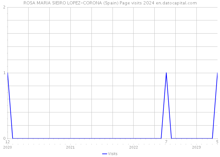 ROSA MARIA SIEIRO LOPEZ-CORONA (Spain) Page visits 2024 