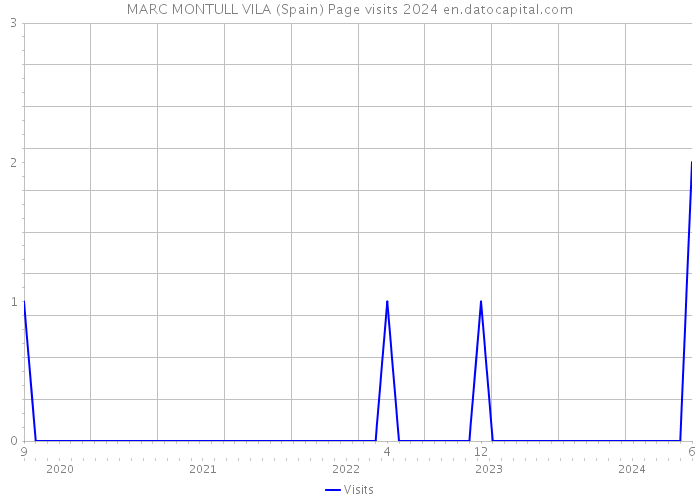 MARC MONTULL VILA (Spain) Page visits 2024 