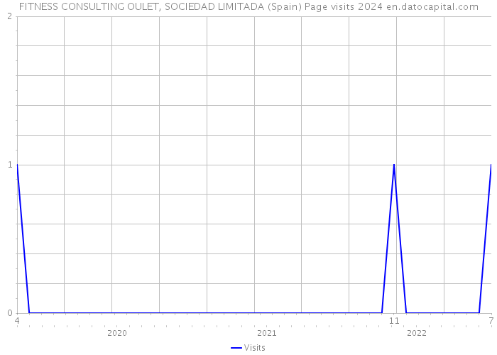 FITNESS CONSULTING OULET, SOCIEDAD LIMITADA (Spain) Page visits 2024 