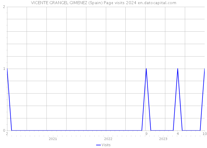 VICENTE GRANGEL GIMENEZ (Spain) Page visits 2024 